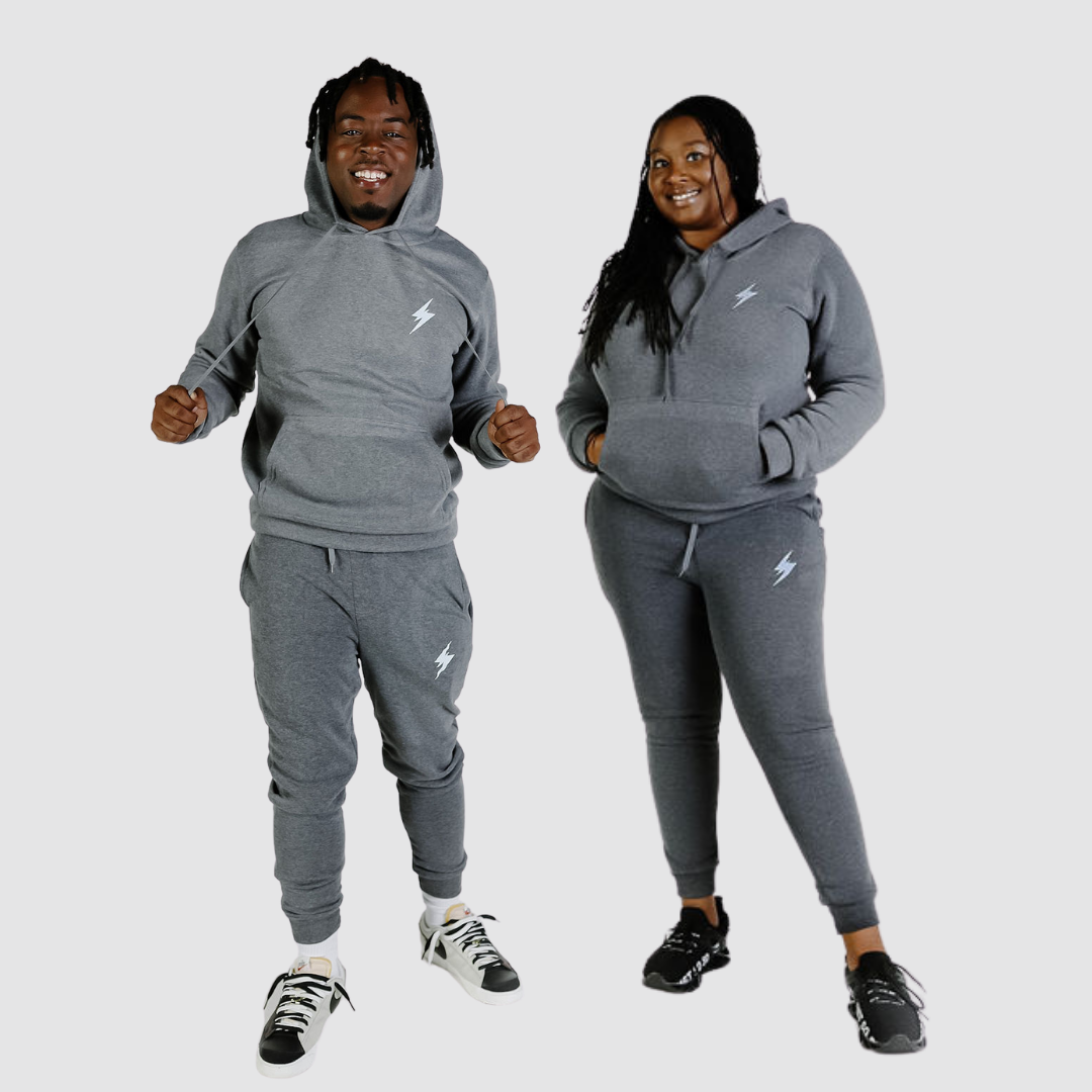 SPG's Sweatsuit and Chill Gray Two Piece Sweatsuit